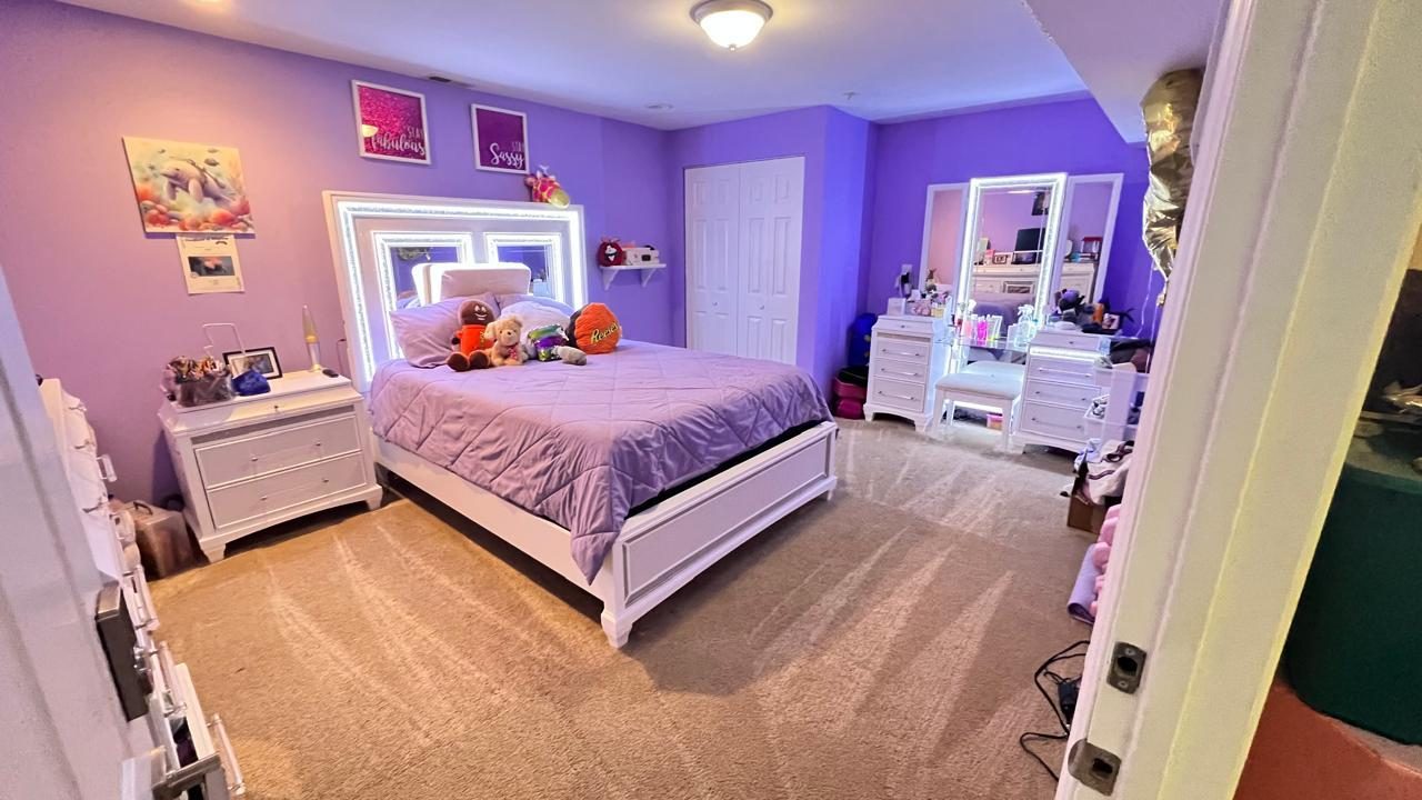 Bedroom after cleaning